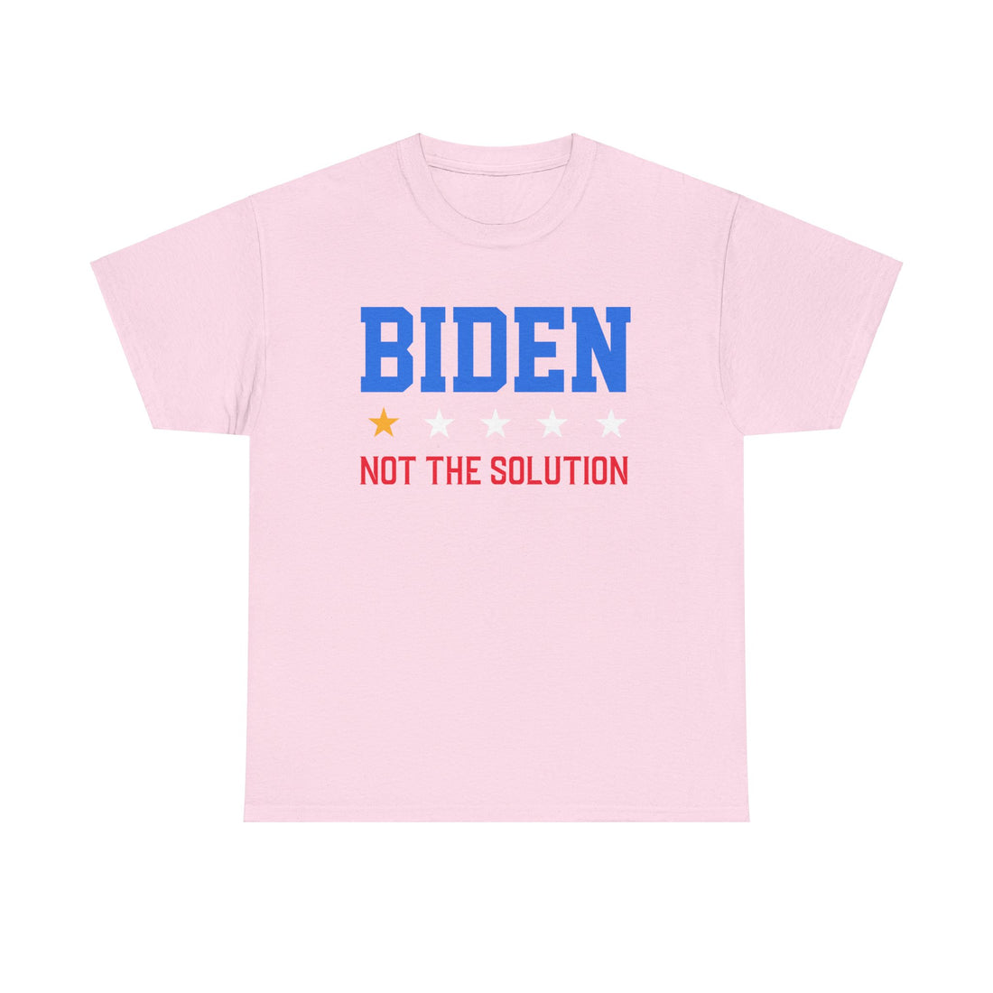Biden Not The Solution Unisex Heavy Cotton Tee