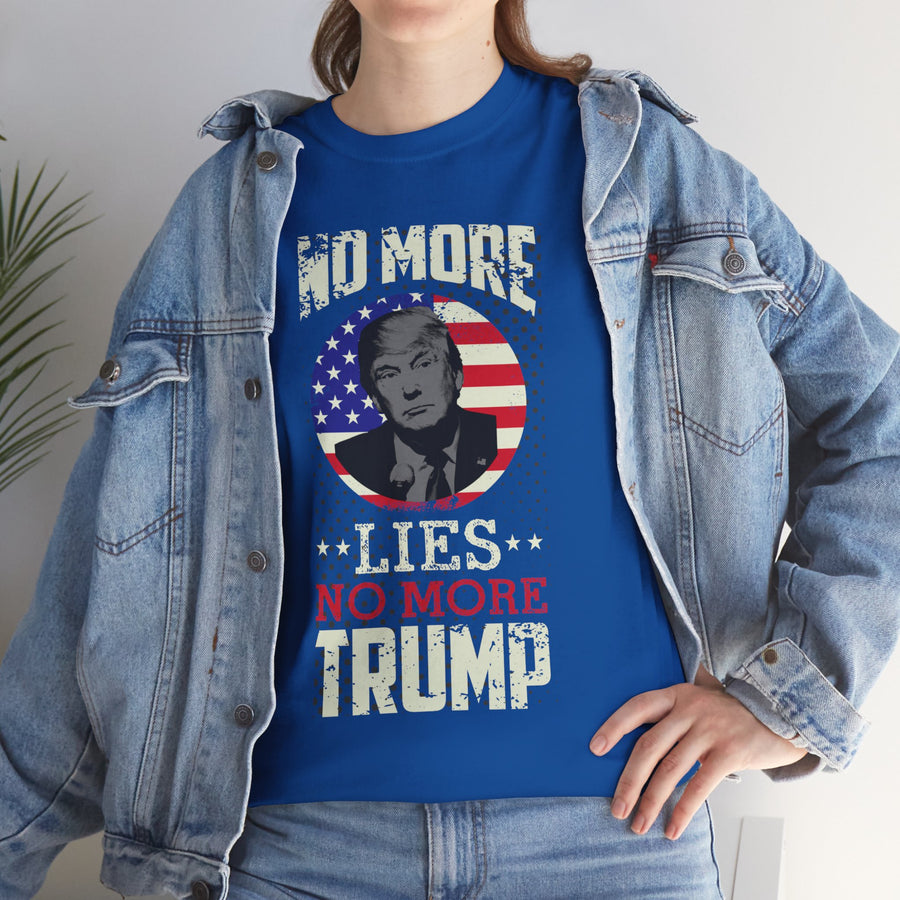 No More Lies Trump Unisex Heavy Cotton Tee