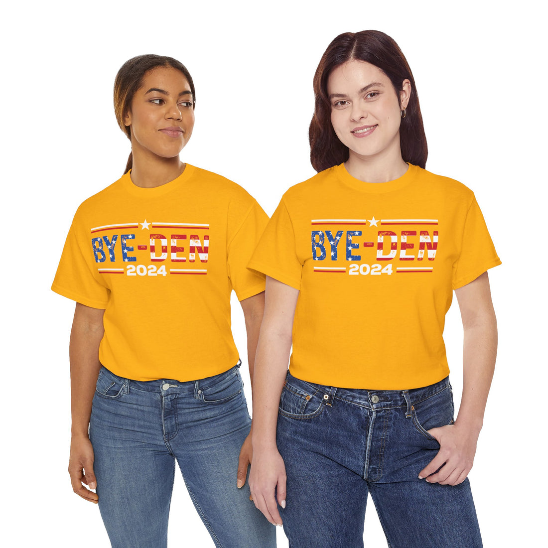 Bye Den 2024 Unisex Heavy Cotton Tee