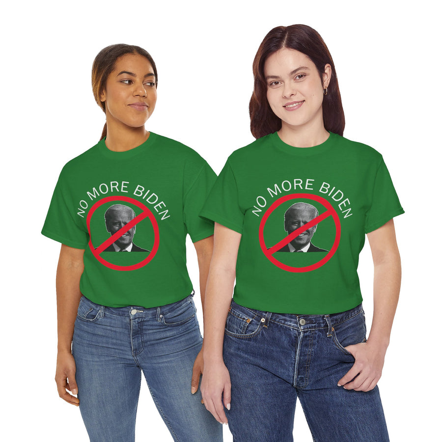 No More Biden Unisex Heavy Cotton Tee