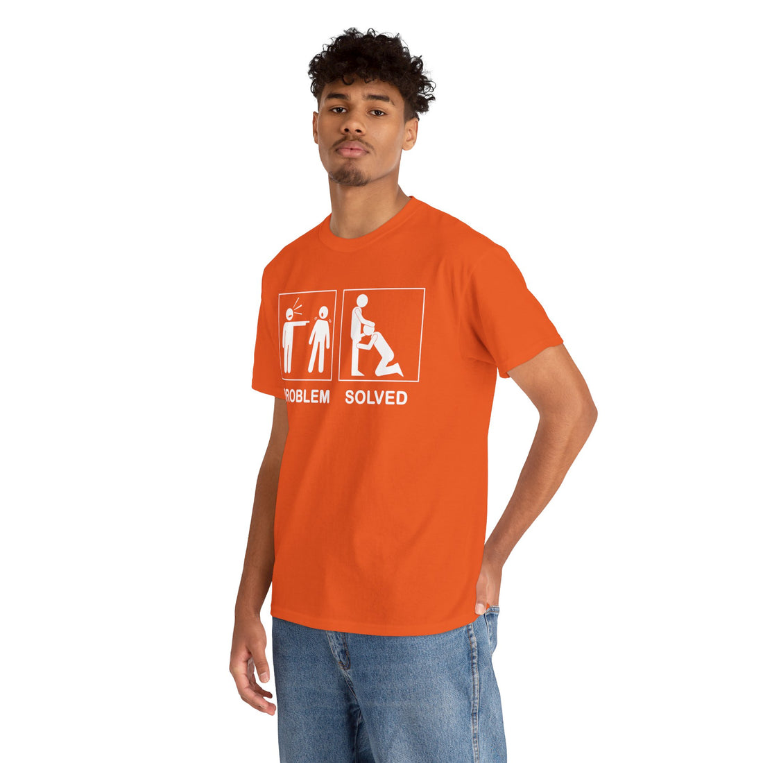 Problem Solved Unisex Heavy Cotton Tee