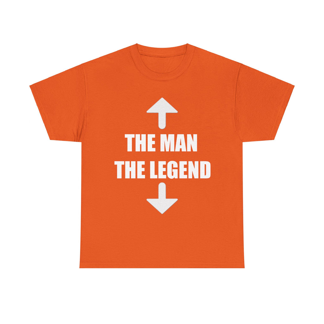 The Man The Legend Unisex Heavy Cotton Tee