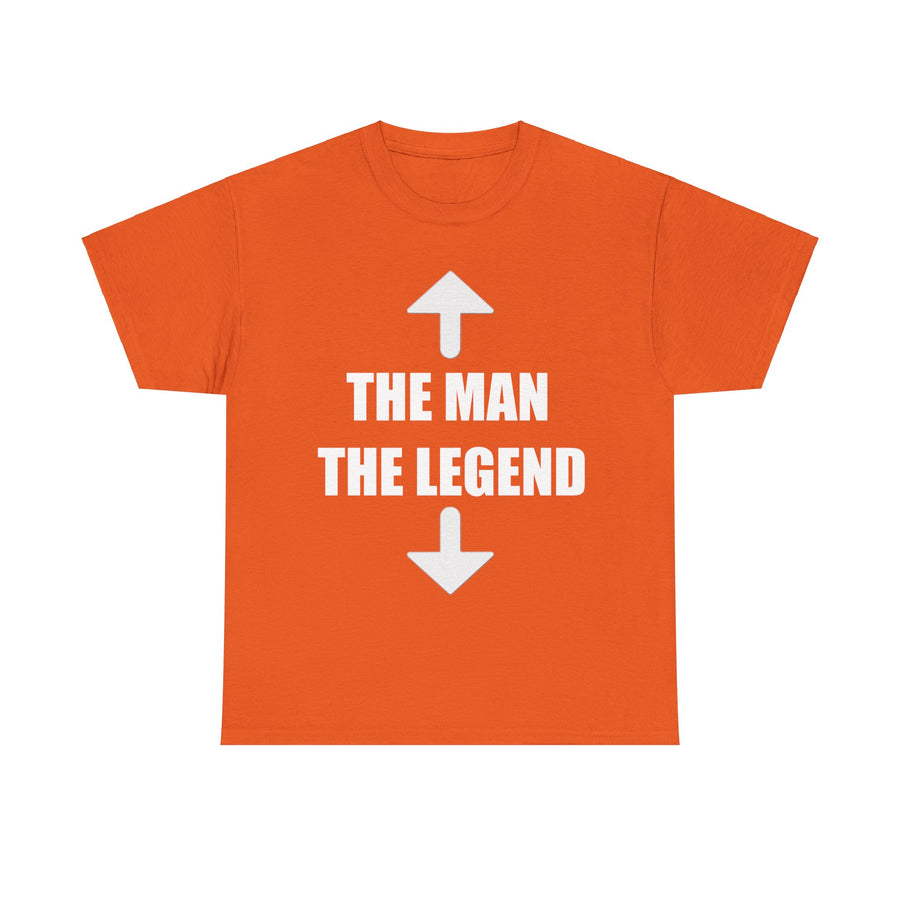 The Man The Legend Unisex Heavy Cotton Tee