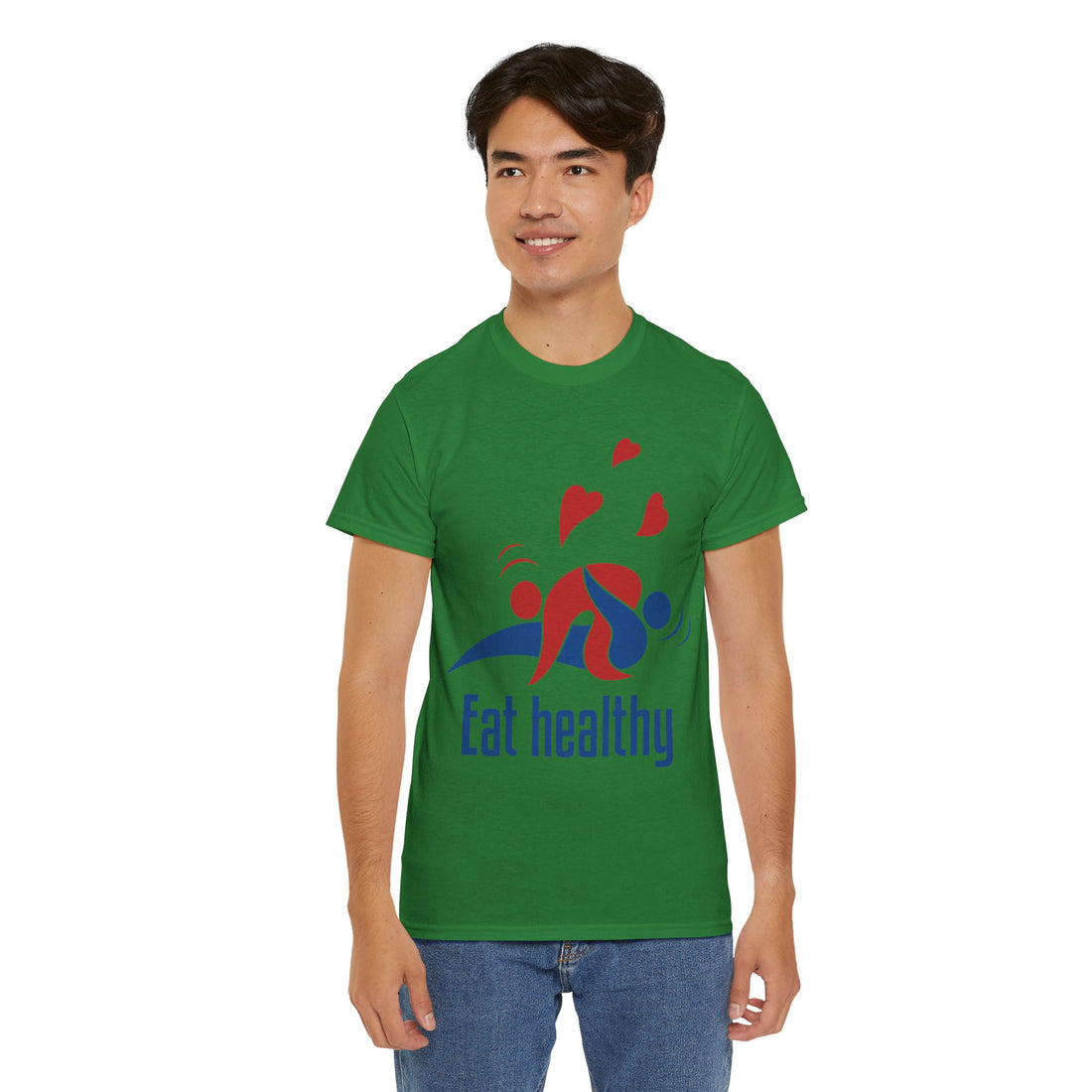 Eat Healthy Unisex Heavy Cotton Tee