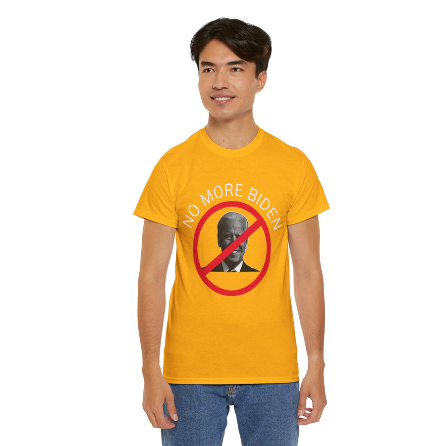 No More Biden Unisex Heavy Cotton Tee