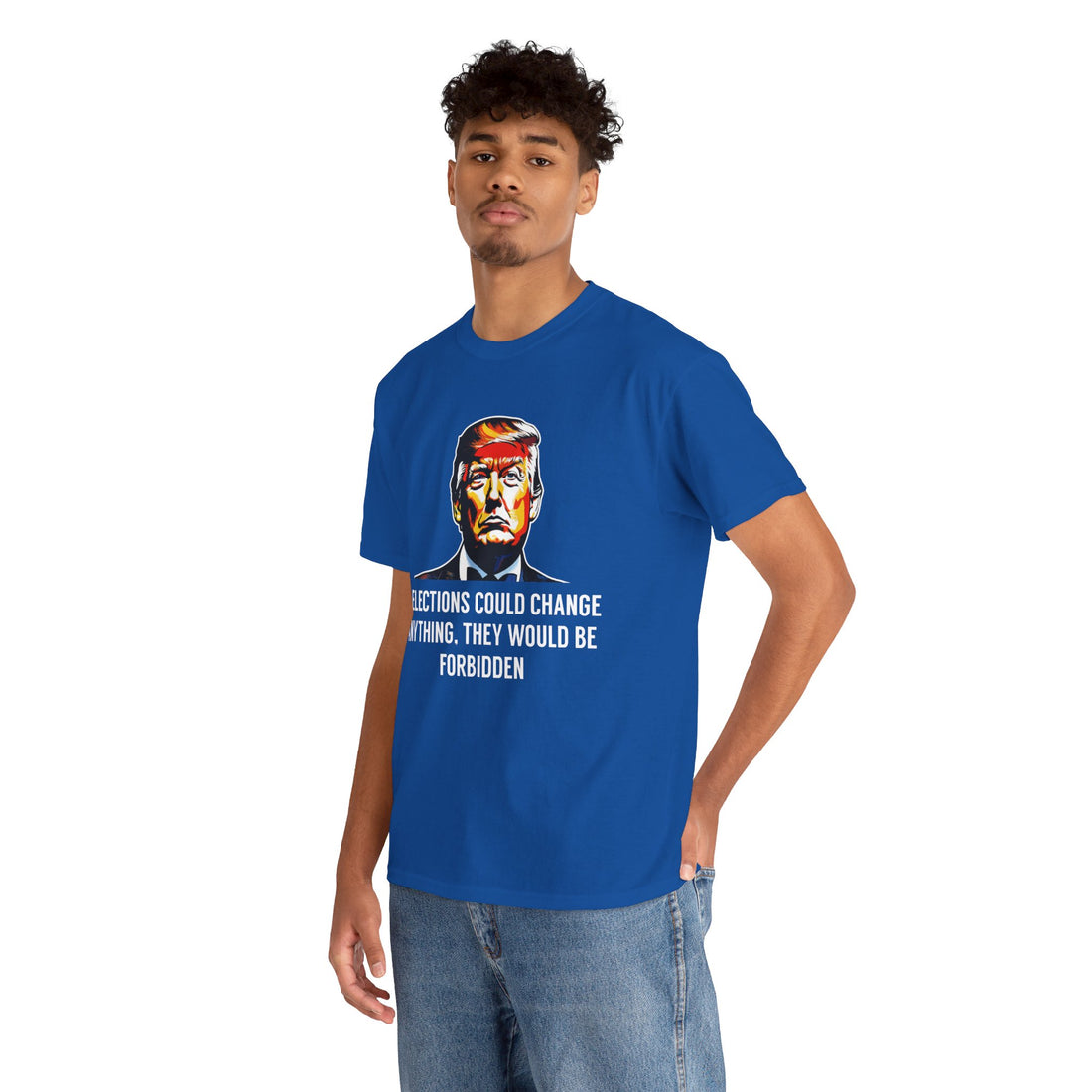 If Elections Could Change anything. They Would Be For Bidden Unisex Heavy Cotton Tee