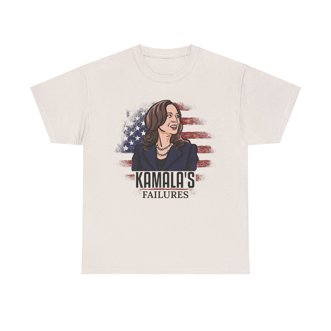 Kamala's Failures Unisex Heavy Cotton Tee