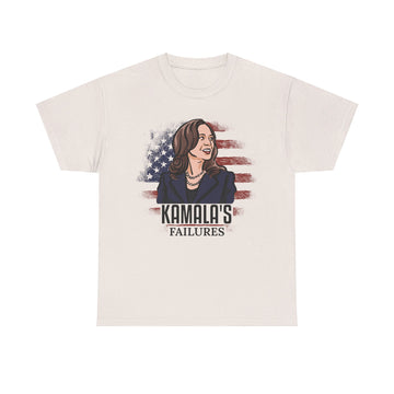 Kamala's Failures Unisex Heavy Cotton Tee