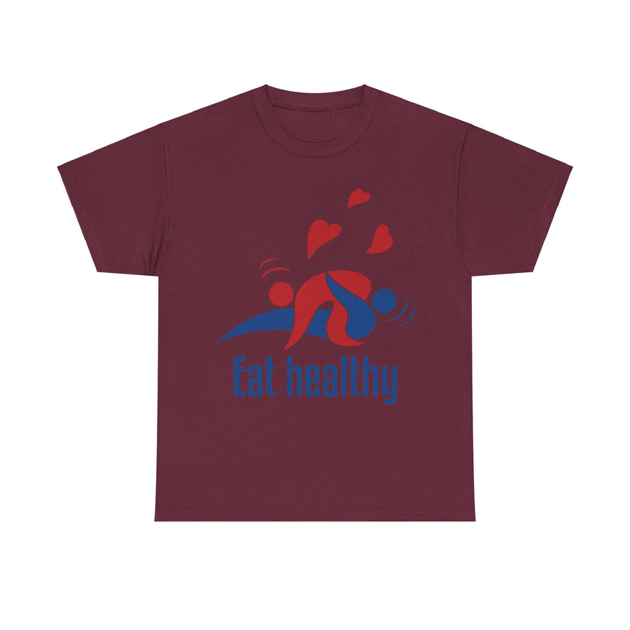 Eat Healthy Unisex Heavy Cotton Tee