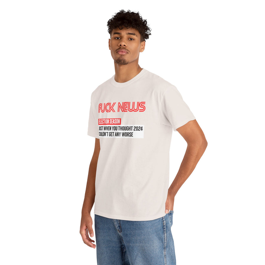 Fuck News Unisex Heavy Cotton Tee