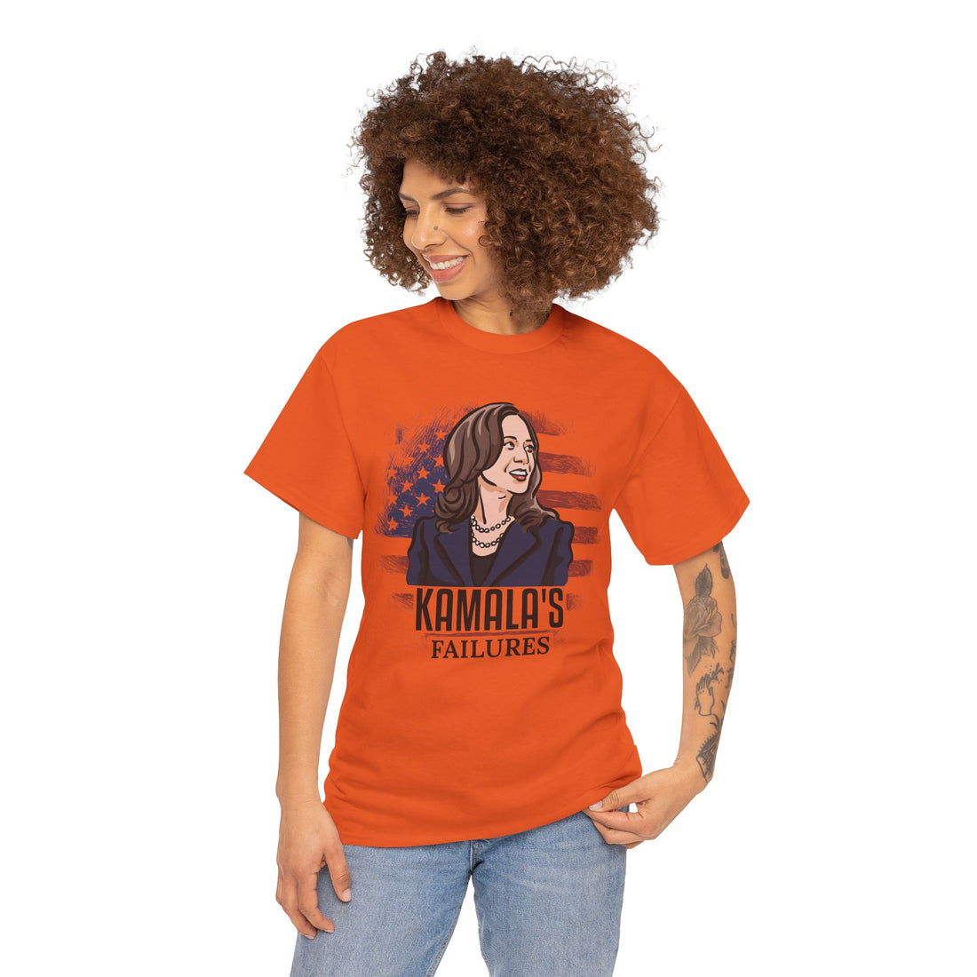 Kamala's Failures Unisex Heavy Cotton Tee