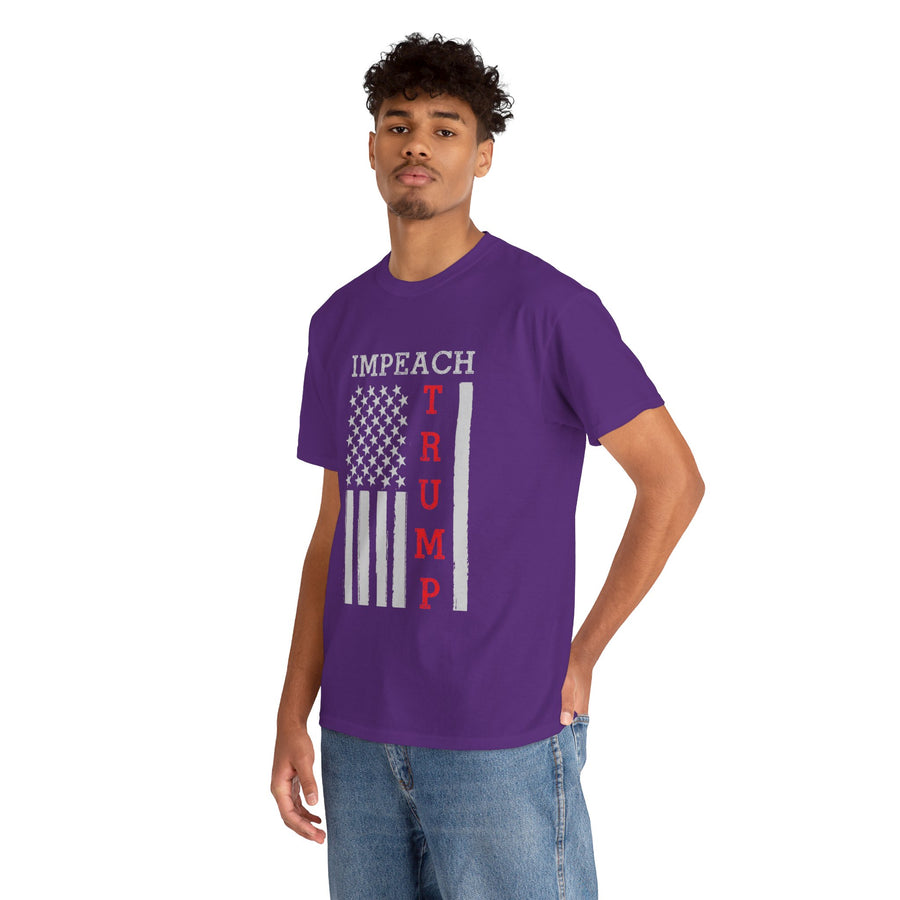 IMPEACH Trump Unisex Heavy Cotton Tee